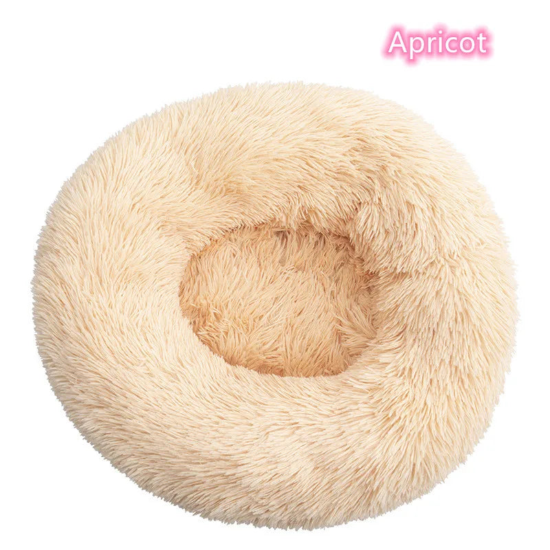 Washable Cat Donut Bed – Ultra Soft Plush Comfort for Peaceful Sleep