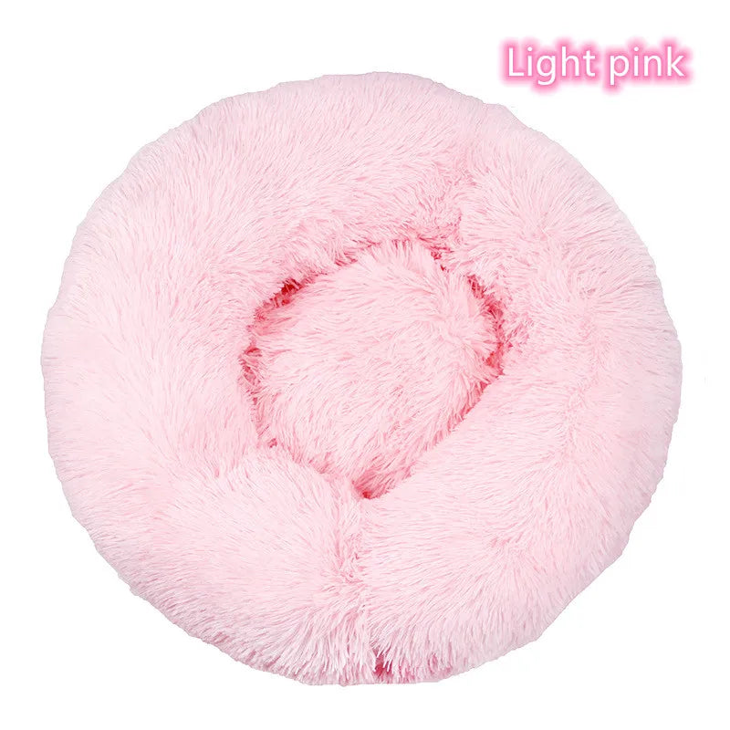 Washable Cat Donut Bed – Ultra Soft Plush Comfort for Peaceful Sleep