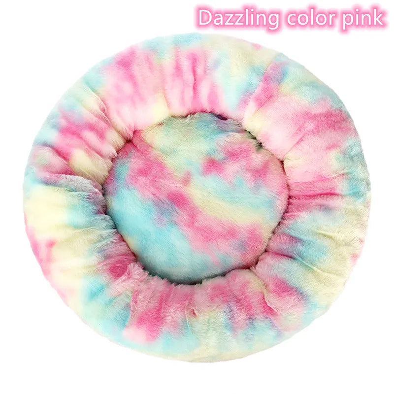 Washable Cat Donut Bed – Ultra Soft Plush Comfort for Peaceful Sleep