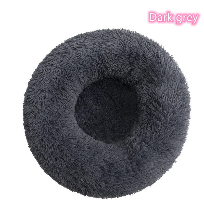 Washable Cat Donut Bed – Ultra Soft Plush Comfort for Peaceful Sleep