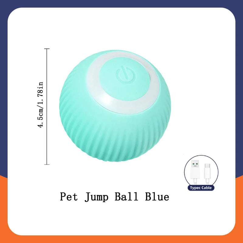 Smart Pet Toy – Electronic Bouncing Ball for Dogs & Cats