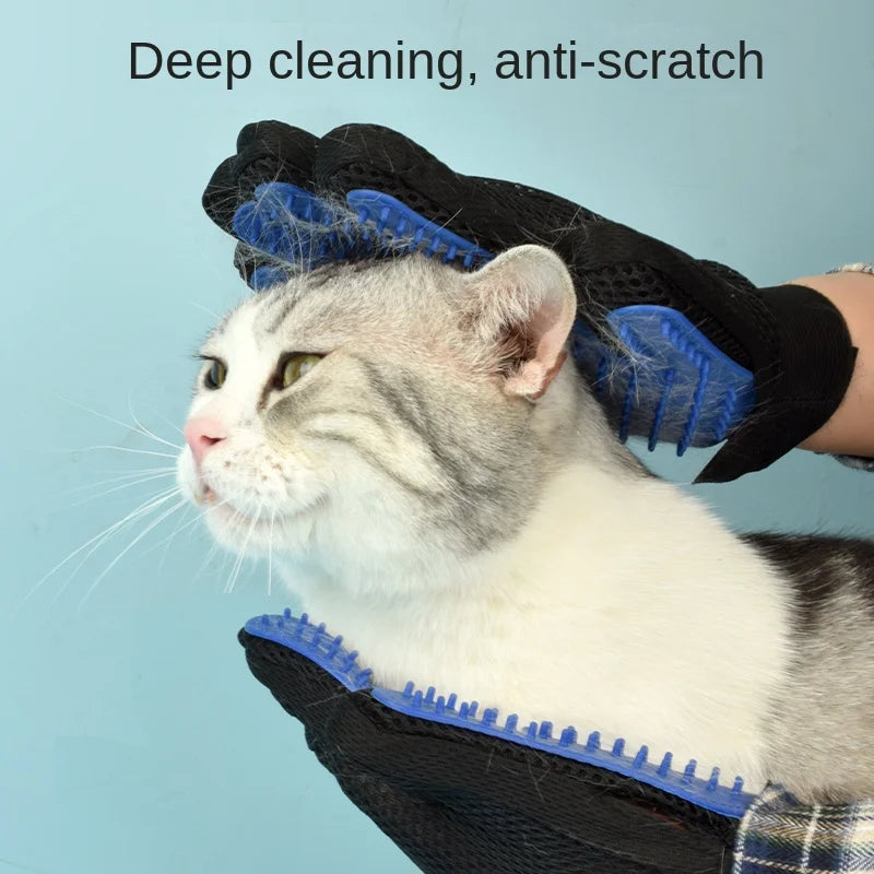Pet Care Gloves – Wash, Brush & Massage Your Furry Friend