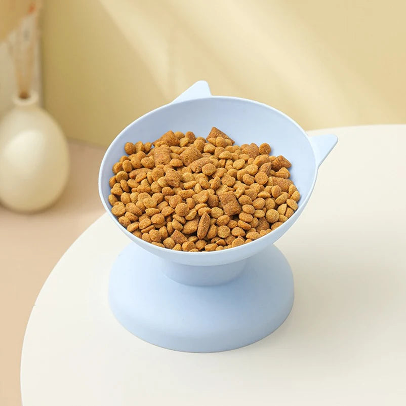 Adjustable Elevated Cat & Dog Bowls – Easy to Eat, Easy to Clean