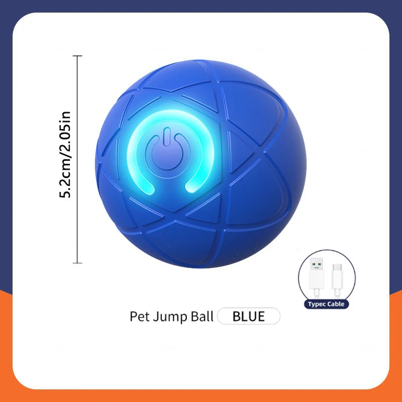 Smart Pet Toy – Electronic Bouncing Ball for Dogs & Cats