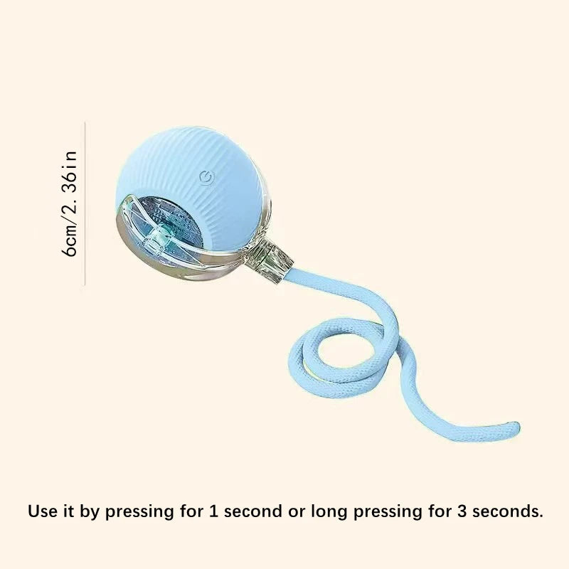 Smart Pet Toy – Electronic Bouncing Ball for Dogs & Cats