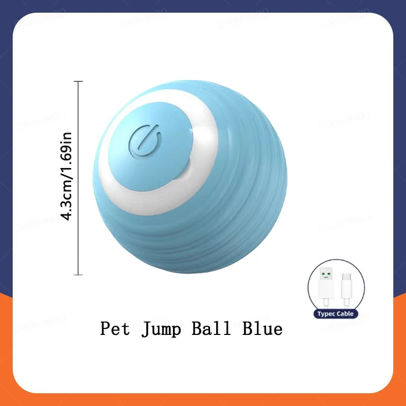 Smart Pet Toy – Electronic Bouncing Ball for Dogs & Cats