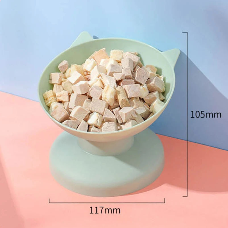 Adjustable Elevated Cat & Dog Bowls – Easy to Eat, Easy to Clean