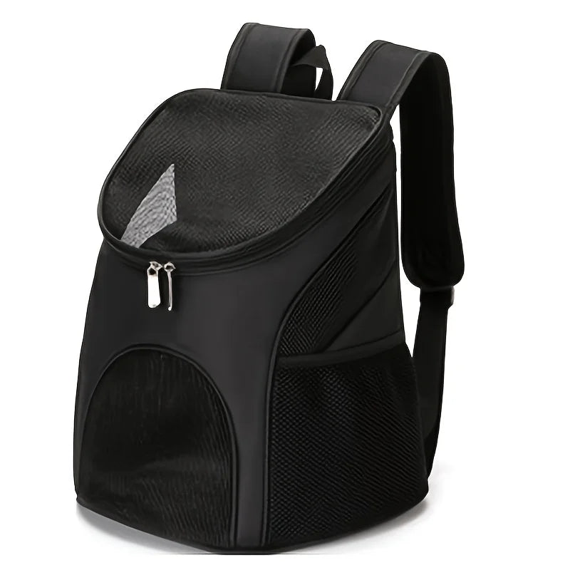 Portable Mesh Dog Backpack – Foldable, Breathable & Large Capacity