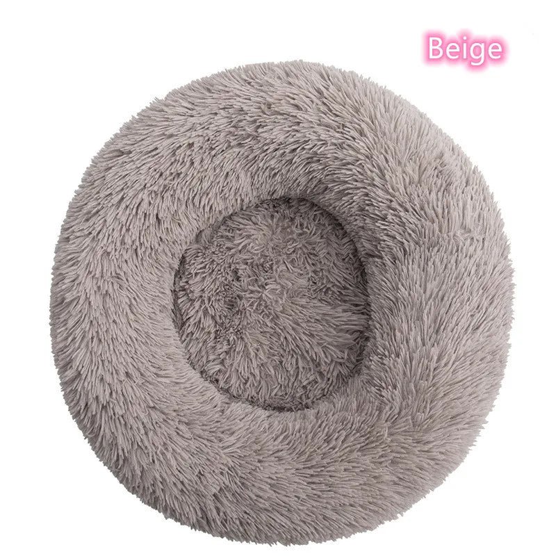 Washable Cat Donut Bed – Ultra Soft Plush Comfort for Peaceful Sleep