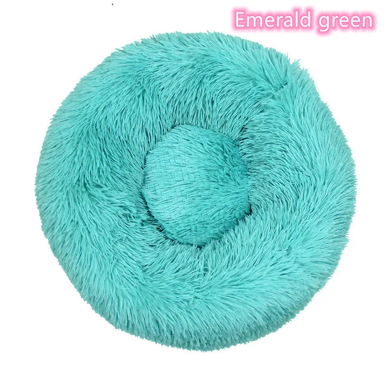Washable Cat Donut Bed – Ultra Soft Plush Comfort for Peaceful Sleep