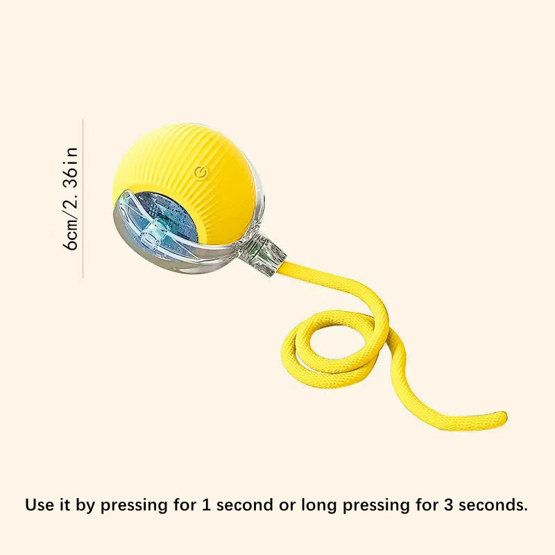 Smart Pet Toy – Electronic Bouncing Ball for Dogs & Cats