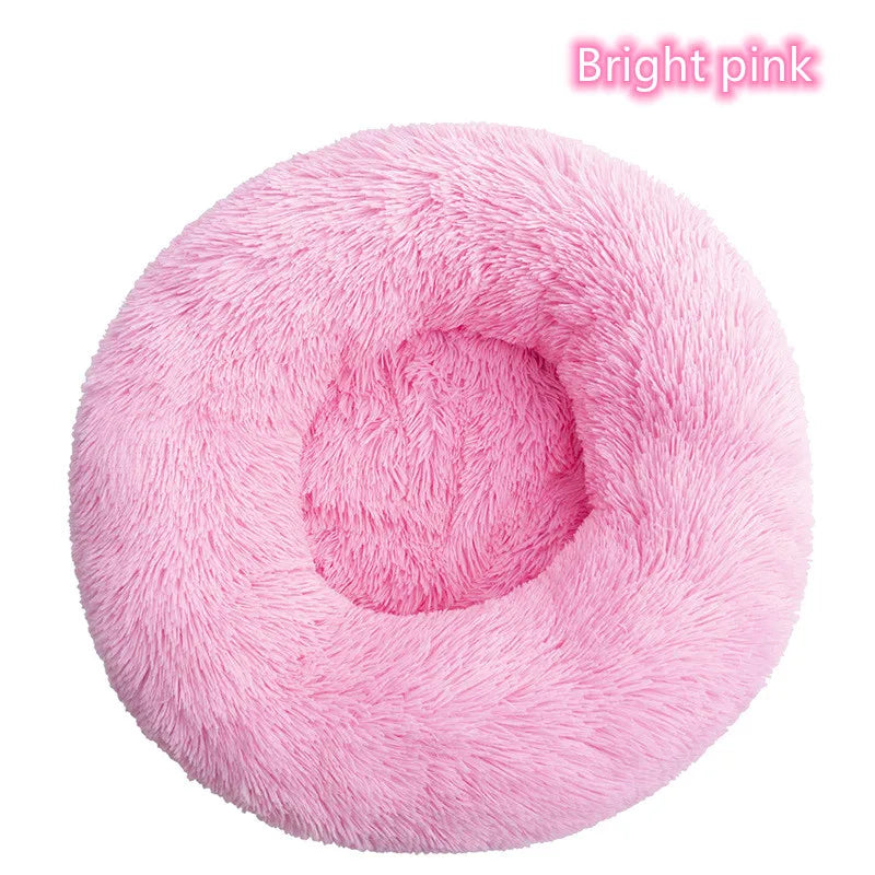 Washable Cat Donut Bed – Ultra Soft Plush Comfort for Peaceful Sleep