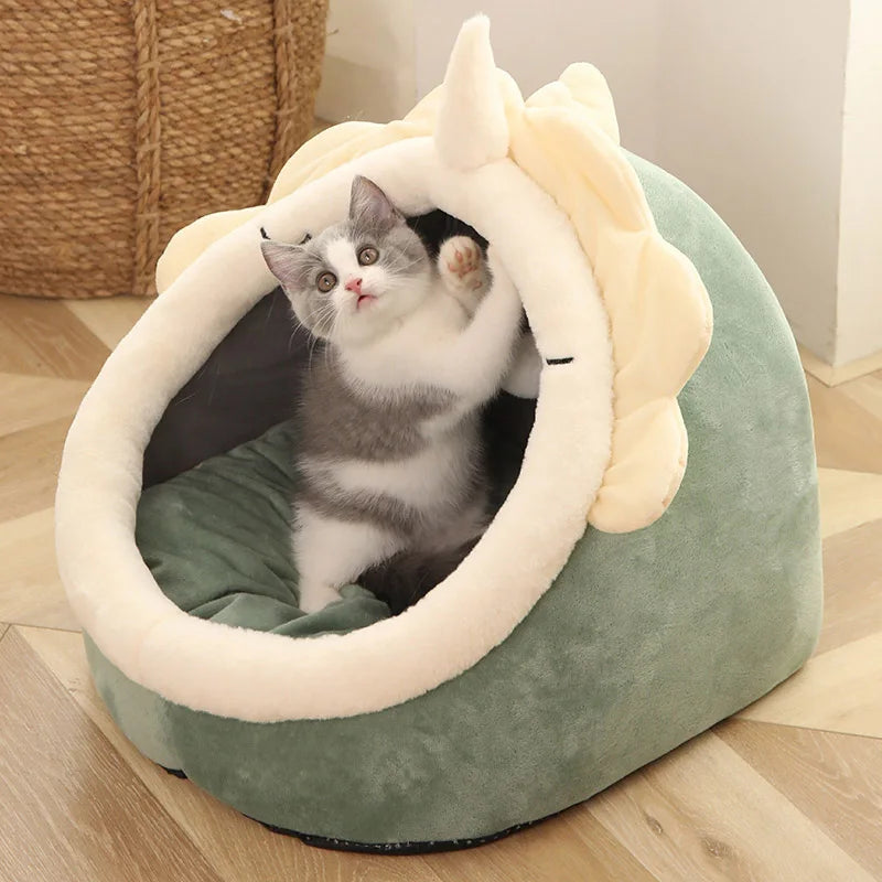 Foldable Pet Mat & Bag Bed – Cozy, Washable, and Cute Design