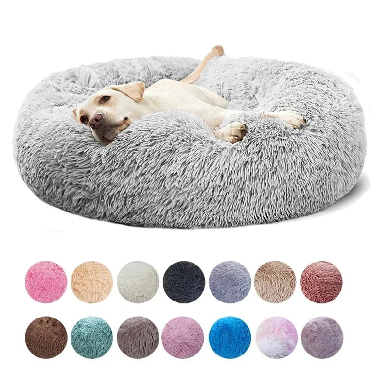 Washable Cat Donut Bed – Ultra Soft Plush Comfort for Peaceful Sleep