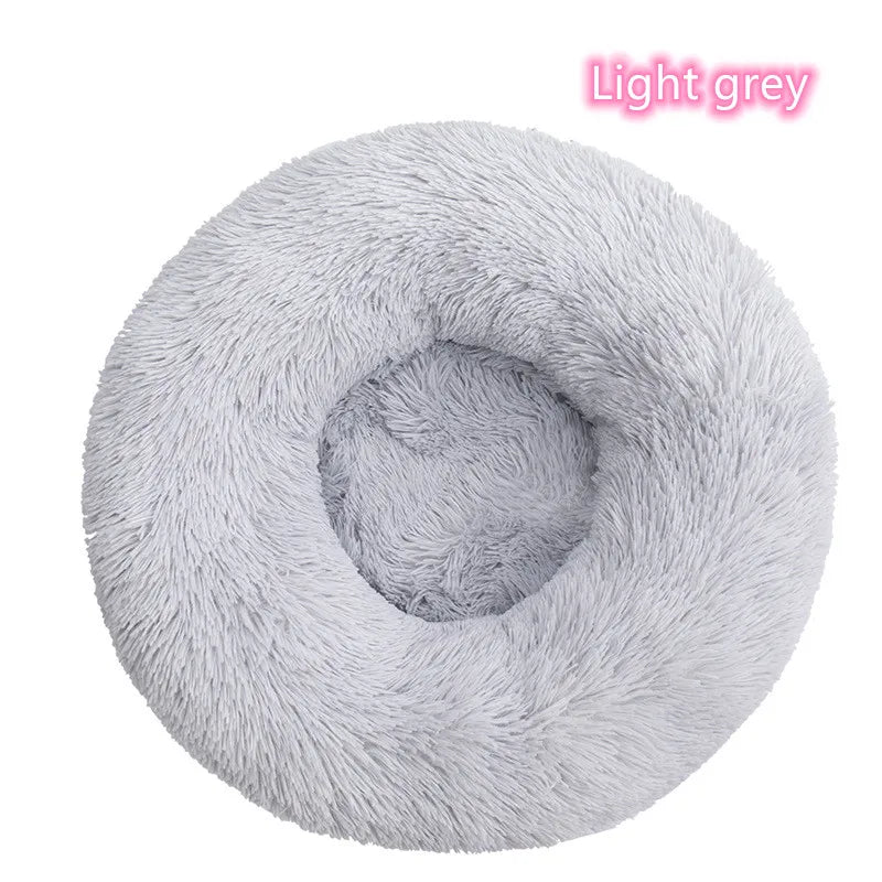 Washable Cat Donut Bed – Ultra Soft Plush Comfort for Peaceful Sleep