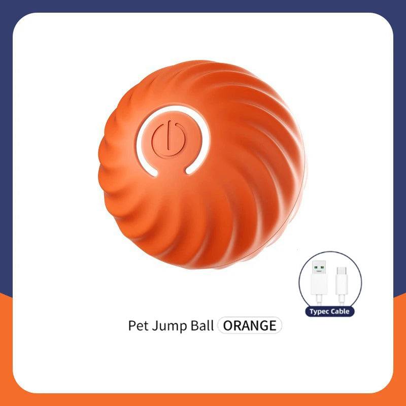 Smart Pet Toy – Electronic Bouncing Ball for Dogs & Cats