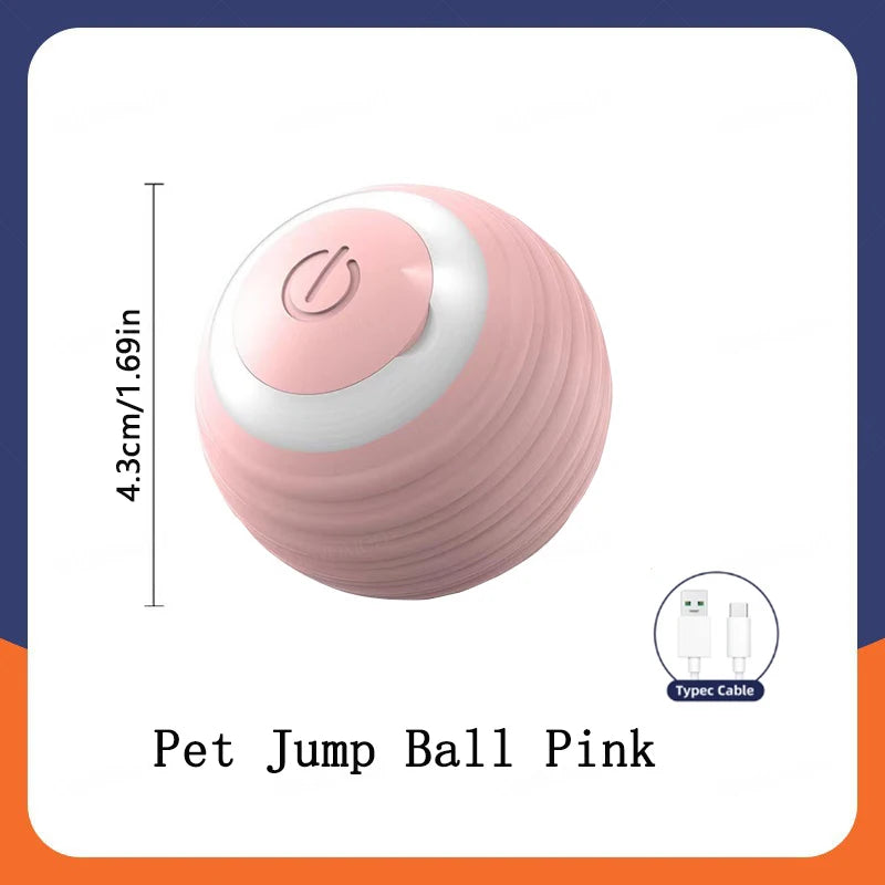 Smart Pet Toy – Electronic Bouncing Ball for Dogs & Cats
