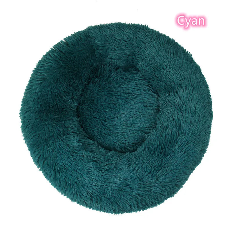 Washable Cat Donut Bed – Ultra Soft Plush Comfort for Peaceful Sleep