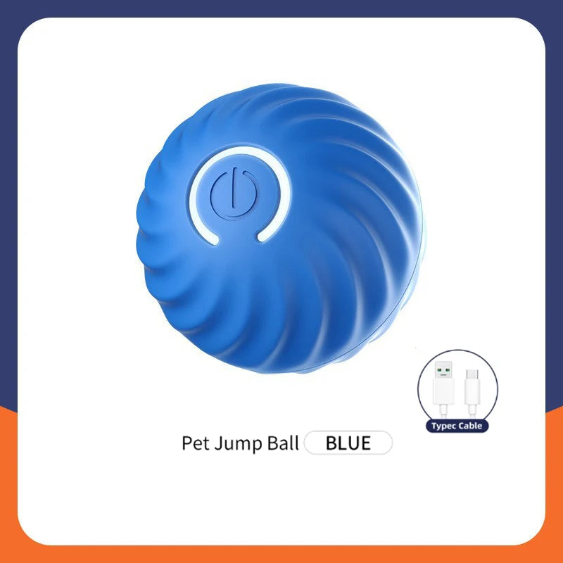 Smart Pet Toy – Electronic Bouncing Ball for Dogs & Cats