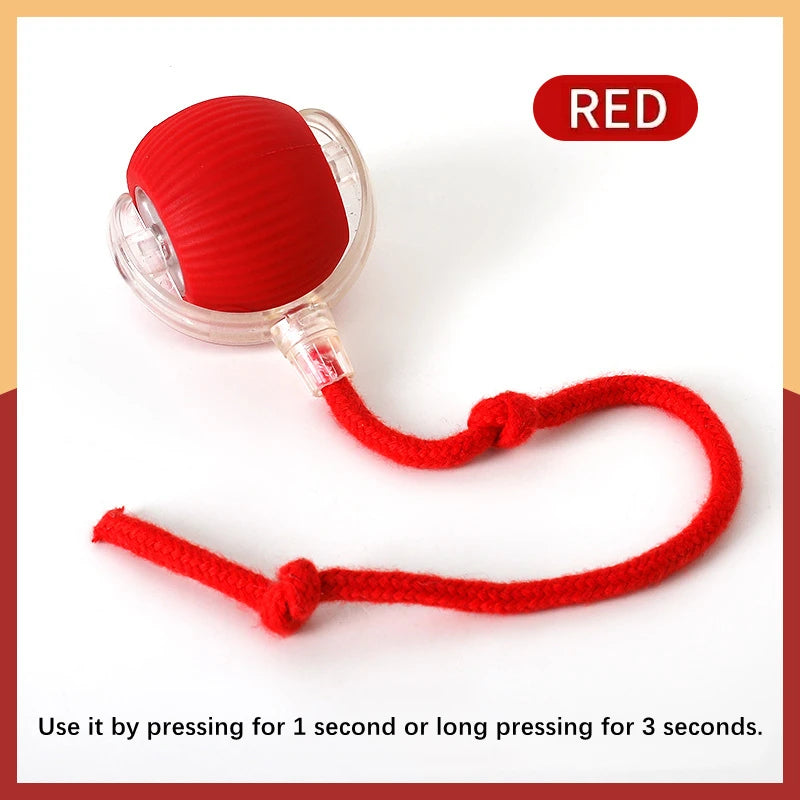Smart Pet Toy – Electronic Bouncing Ball for Dogs & Cats
