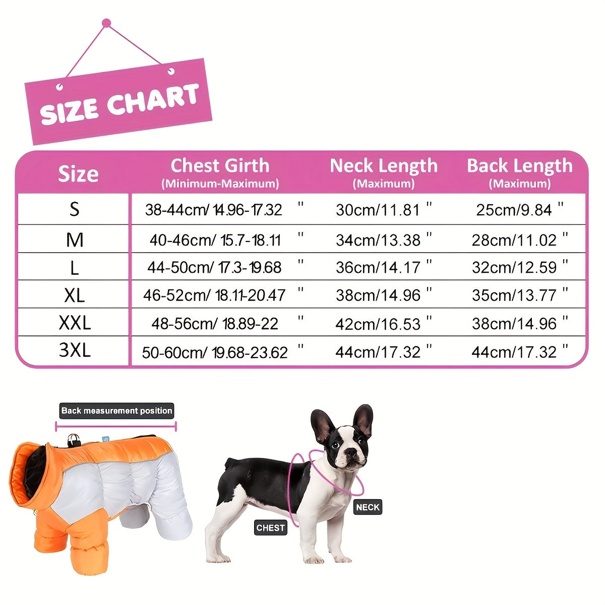 Thermal Dog Jumpsuit – Warm, Windproof & Reflective Winter Outfit